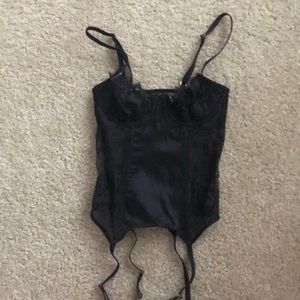 Victoria’s Secret Super Sexy Black Bustier